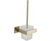 Щітка для унітазу VBI JUPITER BRUSHED GOLD VBI-040610BG фото 1
