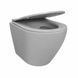 Подвесной унитаз VBI VULCANO LIGHT GREY MATT VBI-020416 фото 2