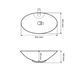 Умывальник (раковина) VBI CAROVILLI S WHITE накладной VBI-015507 фото 3