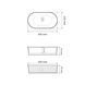 Умивальник (раковина) VBI BIELLA WHITE накладний VBI-014000 фото 4