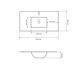 Умывальник (раковина) VBI FERRARA 120 WHITE врезной VBI-018031 фото 8