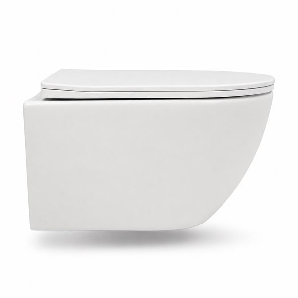 Подвесной унитаз VBI VULCANO WHITE MATT VBI-020415 фото