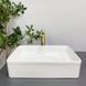 Умивальник (раковина) VBI BRESCIA WHITE накладний VBI-013900 фото 4