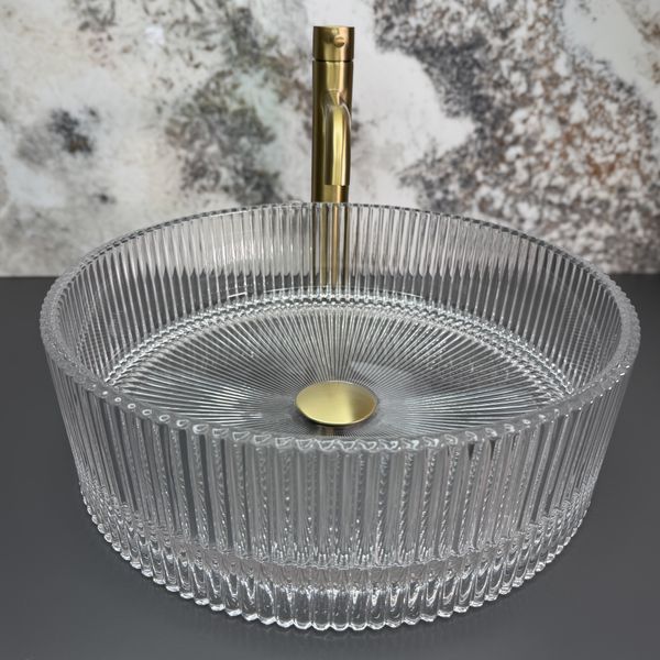 Умивальник (раковина) VBI ALFANO TRANSPARENT накладний VBI-016303 фото