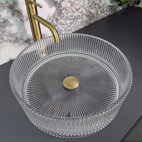 Умивальник (раковина) VBI ALFANO TRANSPARENT накладний VBI-016303 фото