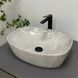 Умивальник (раковина) VBI OLBIA GREY STONE GLOSSY накладний VBI-014302 фото 2