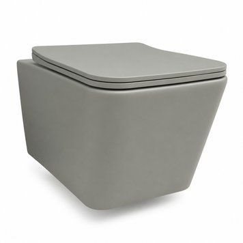 Подвесной унитаз VBI CAPRERA GREY MATT VBI-020303 фото