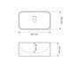 Умывальник (раковина) VBI ALIANO WHITE накладной VBI-012602 фото 5