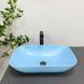 Умивальник (раковина) VBI AVEZZANO BLUE MATT накладний VBI-014403 фото 4