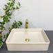 Умивальник (раковина) VBI BRESCIA BEIGE MATT накладний VBI-013902 фото 4