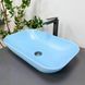 Умивальник (раковина) VBI AVEZZANO BLUE MATT накладний VBI-014403 фото 1