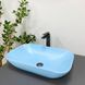 Умивальник (раковина) VBI AVEZZANO BLUE MATT накладний VBI-014403 фото 5