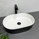 Умивальник (раковина) VBI VERONA 50 BLACK WHITE накладний VBI-011309 фото 1