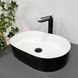 Умивальник (раковина) VBI VERONA 50 BLACK WHITE накладний VBI-011309 фото 2