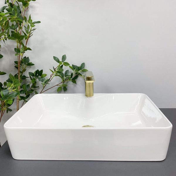 Умывальник (раковина) VBI FORLI XL WHITE накладной VBI-011104 фото