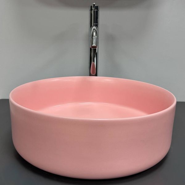 Умивальник (раковина) VBI PRATO PINK MATT накладний VBI-011417 фото