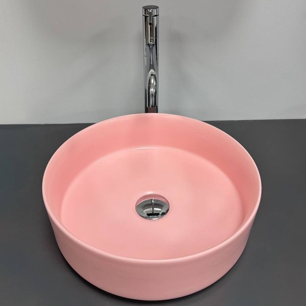 Умивальник (раковина) VBI PRATO PINK MATT накладний VBI-011417 фото