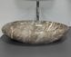 Умывальник (раковина) VBI VICENZA M BROWN STONE GLOSSY накладной VBI-014805 фото 2