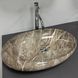 Умывальник (раковина) VBI VICENZA M BROWN STONE GLOSSY накладной VBI-014805 фото 6