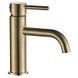 Смеситель для раковины VBI MILANO BRUSHED GOLD низкий VBI-050100BG фото 1