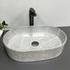 Умывальник (раковина) VBI VERONA 50 GREY STONE GLOSSY накладной VBI-011310 фото 2