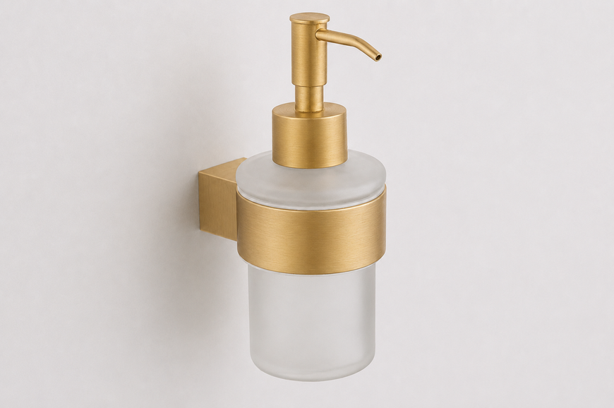 Дозатор для жидкого мыла VBI TERRA BRUSHED GOLD VBI-040706BG фото