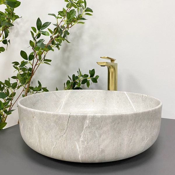 Умивальник (раковина) VBI BARI GREY STONE MATT накладний VBI-011603 фото