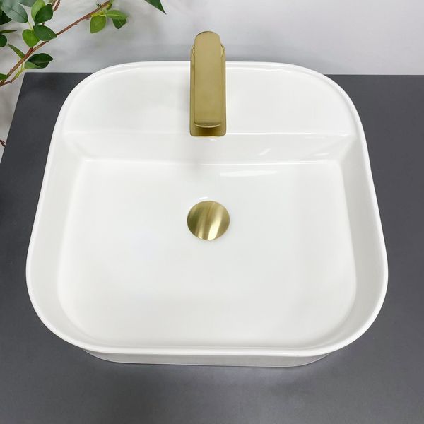 Умывальник (раковина) VBI LESINA 2 WHITE накладной VBI-015301 фото
