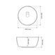 Умивальник (раковина) VBI BARI GREY STONE MATT накладний VBI-011603 фото 4