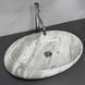 Умывальник (раковина) VBI VICENZA M GREY STONE GLOSSY накладной VBI-014806 фото 3